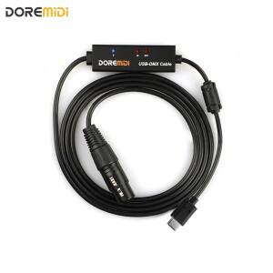 DOREMiDi USB-C-DMX 케이블 변환 DMX/RDM