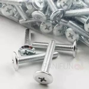 6mm 6x75 평볼트 가구연결 커넥트볼트 나사볼트 침대나사 커넥팅볼트 십자볼트