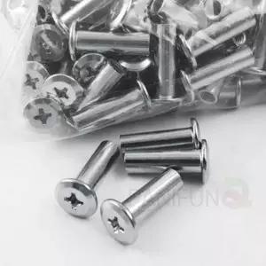 연결너트 8x30 백색 평머리볼트 조립너트 풀림방지너트 볼트너트 가구너트