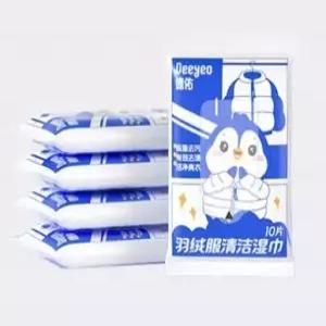 새패딩으로 만들어주는 패딩전용 클렌징티슈 2팩20매입