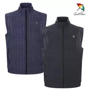 [아놀드파마 프리미엄] 26S/S 남성 나일론 올오버 프린트 조끼