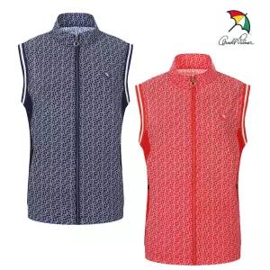 [아놀드파마 프리미엄] 26S/S 여성 나일론 올오버 프린트 조끼