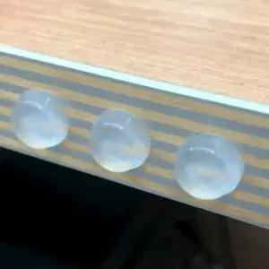 ( )실리콘 스티커 12x4mm 소음방지패드 문꽝방지 소음방지범퍼 문짝가드 도어충격방지패드 문소음방지스티