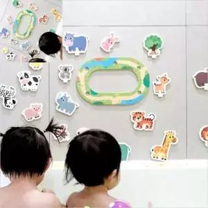 ( )물놀이스티커 동물 목욕놀이 아기물놀이스티커 목욕놀이완구 목욕놀이스티커