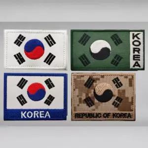 [룽스_62]태극마크 미니태극기 패치 기념일 행사용 국경일