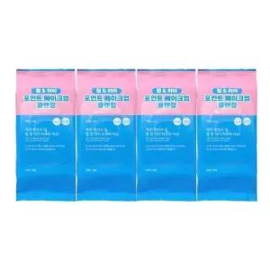 [셀러허브]식물나라 제주 탄산수 딥 립아이 리무버 티슈 20매 x 4개 (S49504247)