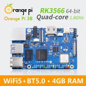 오렌지 파이 3B 4GB RAM 싱글 보드 컴퓨터 WIFI-BT 기가비트 4K 비디오 데모 보드 안드로이드 리눅스 OpenH