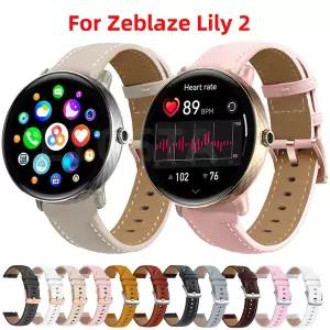 Zeblaze Lily 2 용 핫 시계 스트랩 스마트 손목 밴드 로즈 골드 버클 여성 팔찌