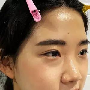 [룽스_62]가이드 여자눈썹그리기 일자형 눈썹그리기