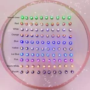 5PCS 3/4/5mm 무선 전원 공급 장치 충전 코일 유도 전구에 대 한 LED 램프 5pcs Red Diameter 4MM