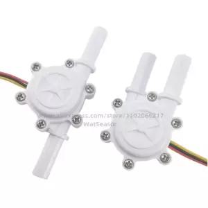 DC3.5-15V 미니 터빈 유량계 0.3~10L/min 3/8 플라스틱 POM 홀 유량 OD6.35(FSQ2T)