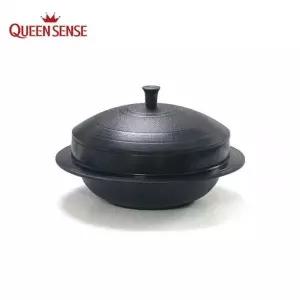 퀸센스 가마솥 냄비 올비아 세라믹 인덕션 18cm 가열