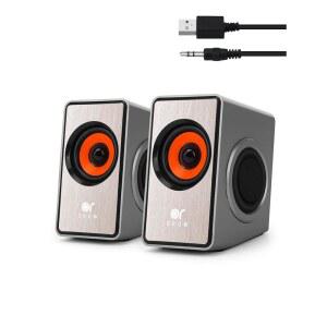 OR O R W OROW 컴퓨터 있는 /프로젝터에 USB 12W / 스피커, 볼륨 AUX /모니터 /맥 적합(S206) PC 데스크탑 전원 노트북 미니 3.5MM 컨트롤이