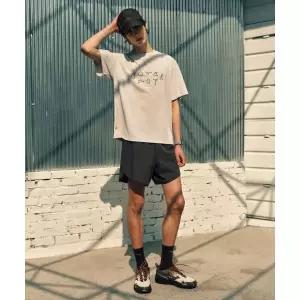 커버낫 COVERNAT X 미즈노 러닝 쇼츠 차콜 CO2602SOM2CH 407041