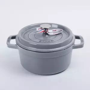 스타우브 B품 원형 꼬꼬떼 그레이 20cm 인덕션 주물팬 무쇠 냄비