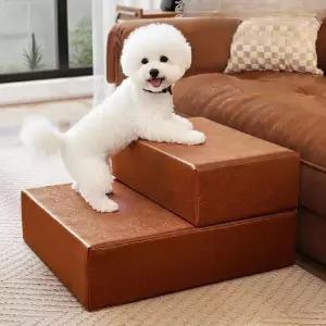 접이식 강아지 계단 고양이 사다리 애견 미끄럼틀 발판