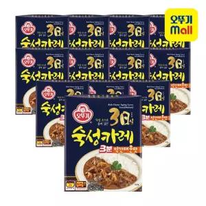 [본사직영] 오뚜기 3일숙성카레 3분 약간매운맛 200g 12개