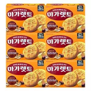 롯데 마가렛트 오리지널 176g 6개 겉바속촉 간식