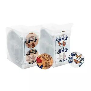 모아랩 원형 롤 주사 밴드 키즈 흰색 20mm 100매 20개 1box
