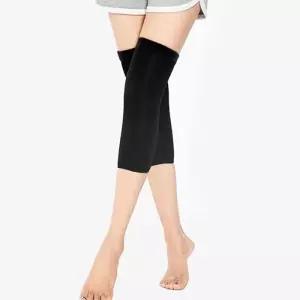 [룽스_62]토시 겨울철무릎아대 압박 방한 보호대 융털 안감