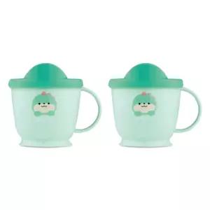 에디슨 유아컵 스텐 트레이닝 한손컵 물컵 240ml 공룡 BNS