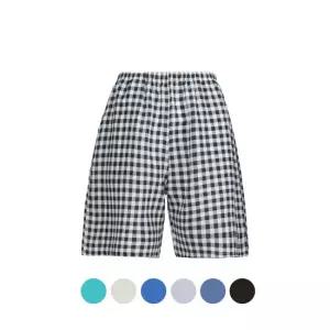 파파브로 남성 인견 체크 6색 잠옷 반바지 HW-UW-5101