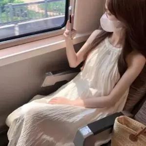 [SBD] 여름 여성 홀터넥 원피스 롱원피스 데이트룩 민소매