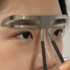 [룽스_62]눈썹그리기틀 눈썹가이드 눈썹가이드 일자형