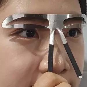 [룽스_62]눈썹그리기 눈썹틀 눈썹틀 자연형