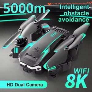2024 S6 Pro 새로운 드론 전문 4K HD 카메라 Foldable Quadcopter 공중 GPS RC 헬리콥터 FPV WIFI 장애물