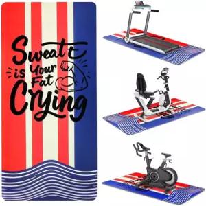러닝머신 매트엑스트라 라지 7636 6mm 초두꺼운 콘크리트 바닥 무거운 카펫 워킹 감소로 경목 타일 작업용