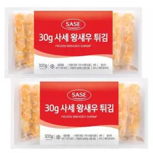 사세 30g왕새우튀김 300g 2봉