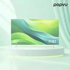 팝뷰 101cm(40인치) 화이트 구글 스마트 FHD TV GTWV400FHD11