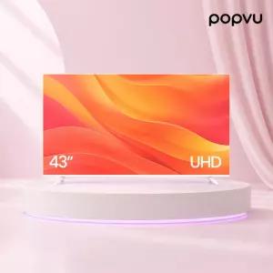 팝뷰 UHD 109cm(43인치) 화이트 구글 스마트 TV GTWV430UHD
