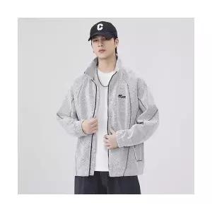 남성 하프 코트 봄가을 아우터 체크 재킷 트렌드 캐주얼 상의 DUCHI3