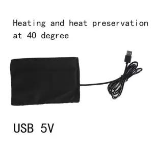 미니온열매트 전기장판 USB 발열 패드 5V1A5W 40도 온도 가열 애완동물 부화 보온