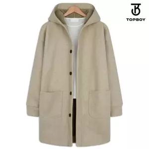 보카 울 오버핏 롱 후드코트 (ADD076)