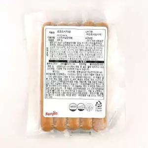 선진 국산 돼지고기 84% 포크 소시지 300g 60g x 5개입 한돈 냉동 960421 , 1개입