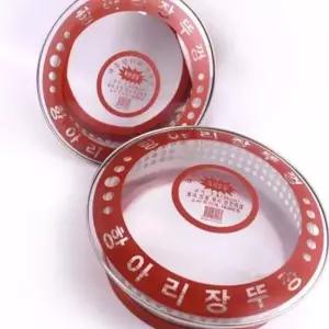 항아리 장뚜껑 5호 32cm 유리 덮개 장독 커버 카바