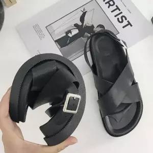 발편한 캐주얼 스트랩 샌들 휴가 여행 비치 스타일