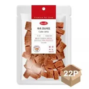 [반려] 강아지 소프트 한입 간식 치킨 300g 22P 트릿 스낵