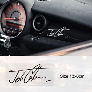 미니 스티커 JCW 쿠퍼 액세서리 R56 R55 R60 R61 F54 F55 F56 F60 Countryman
