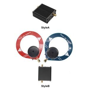 고임피던스 증폭기 도넛 SW AM 안테나, HackRF 원 단파 SDR 워키토키용 내장 600mah