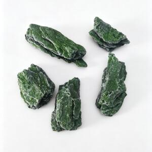 5PCS 무작위 모양의 불규칙한 시뮬레이션 바위, 마이크로 조경용, 4-6cm/1.57-2.36in 길이 모델 숲 야외