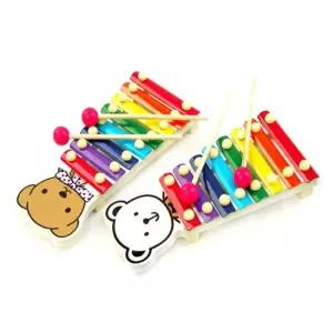 아동 음악 교구 완구 악기 장난감 곰돌이 실로폰 놀이/건반/리듬/학습/준비물/초등/신학기/가정용/연주