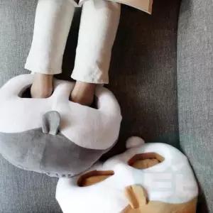 USB 쿠션 발난로 온열패드