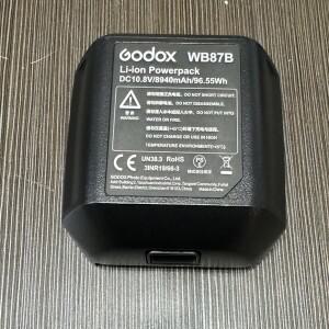 Godox 스튜디오 플래시용 배터리 팩 AD600 WB87 11.1V 8700mAh