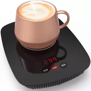 난방 기능이 있는 책상용 멋진 커피 머그 워머 25와트 전기 3 F/55°C 또는 67 F/75°C 없음
