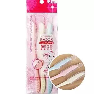 [룽스_62]니켄일자형눈썹칼3P 뷰티소품