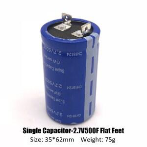 선풍기콘덴서 슈퍼 패러드 커패시턴스2 7V500F플랫 앵글 7V650F 4피트 각도 100F 500F 커패시터 360F 피트 85V700F 400F 나사